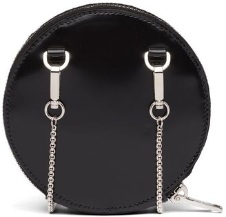 Prada Mini Leather Pouch Bag - ShopStyle Clutches