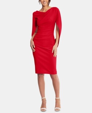 betsy adam red dress