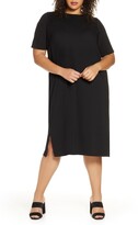 Thumbnail for your product : Eileen Fisher Stretch Knit T-Shirt Dress