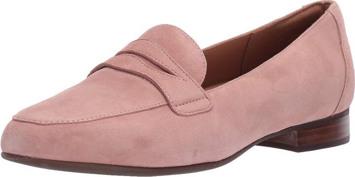 Clarks pink loafers Clearance