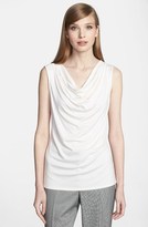 Thumbnail for your product : Classiques Entier 'Flawless Jersey' Drape Neck Sleeveless Top