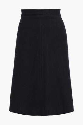 Jane Lizzy wool-crepe skirt