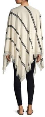 Eileen Fisher Striped Organic Cotton Poncho