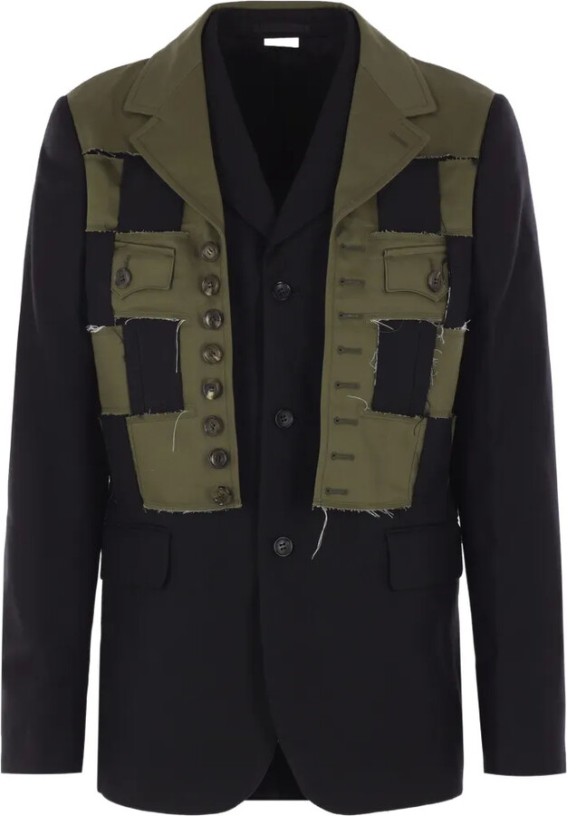 Comme des Garçons Homme Plus Deconstructed Military Jacket