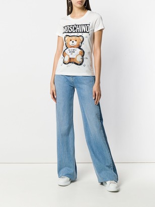 Moschino safety pin bear T-shirt