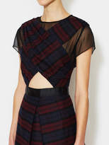 Thumbnail for your product : Annabelle Wool Plaid A-Line Dress