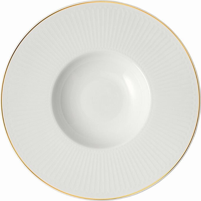 Villeroy & Boch Chateau Septfontaines Gold Rim Dinner Bowl