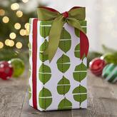 Thumbnail for your product : Crate & Barrel Ornament Garland Green Wrapping Paper