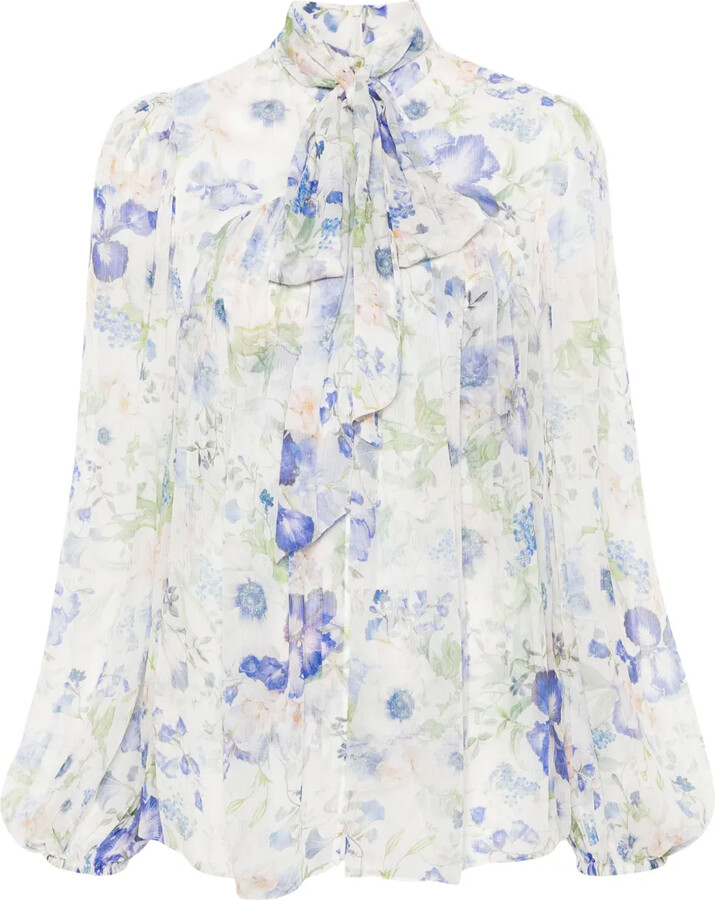 Zimmermann Natura floral-print blouse