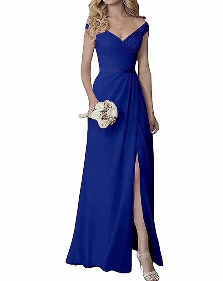 long gown blue