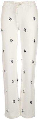 RED Valentino Clover Embroidered Sweatpants
