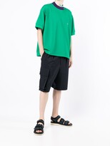 Thumbnail for your product : Kolor ribbed-collar oversized T-shirt