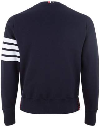 Thom Browne Engineered Striped Sweatshirt