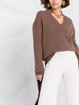 Thumbnail for your product : Lamberto Losani High-Waisted Cotton Trousers