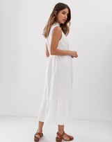 Thumbnail for your product : Stevie May Aralia sleeveless midi dress with lace insert
