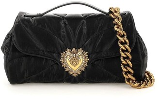Dolce & Gabbana Black Women's Shoulder Bags | Shop the world's 