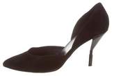 Thumbnail for your product : Pierre Hardy Suede D'Orsay Pumps