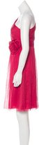Thumbnail for your product : Moschino Silk-Blend One-Shoulder Dress w/ Tags