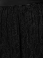 Thumbnail for your product : Fleur Du Mal high waisted lace skirt