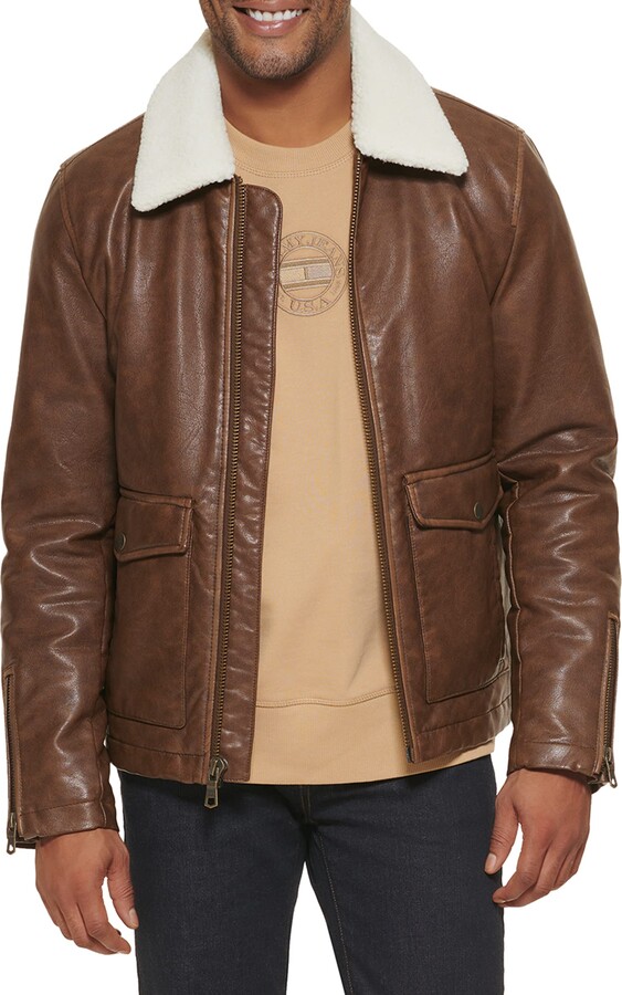 Tommy Hilfiger Men's Leather & Suede Jackets |