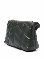 Thumbnail for your product : Saint Laurent Logo-Plaque Quilted Crossbody Bag