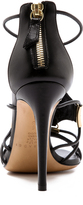 Thumbnail for your product : Casadei Corded Sandals with Hardware