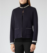 Thumbnail for your product : Reiss 1971 Flame EMBELLISHED TAILORED JACKET NAVY