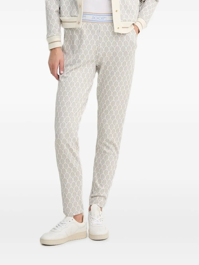 JOOP! Geometric-Print Trousers