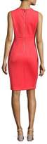 Thumbnail for your product : Calvin Klein Solid Seamed Sheath Dress