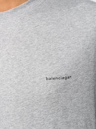 Balenciaga logo print T-shirt