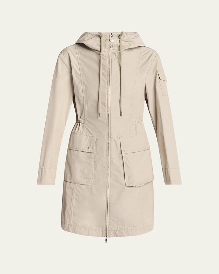 Moncler Laerte Long Hooded Parka