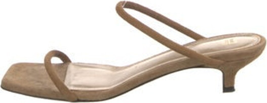 Totême Suede Slides Neutrals