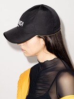 Thumbnail for your product : Fendi Black logo baseball cap