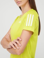 Thumbnail for your product : adidas Own The Run T-Shirt - Yellow