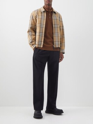 Burberry Goldman Cotton-piqué Polo Shirt - Light Brown - ShopStyle