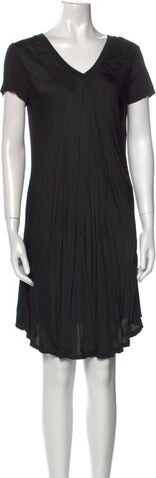 La Garçonne Moderne V-Neck Mini Dress