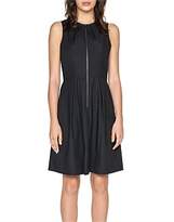 Thumbnail for your product : Cue Cotton Blend Zip Front Dress