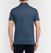 Thumbnail for your product : Richard James Printed Cotton-Jersey Polo Shirt