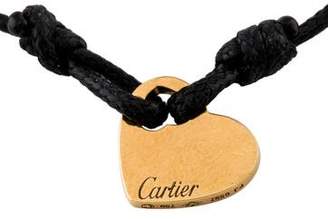 Cartier Heart Cord Bracelet