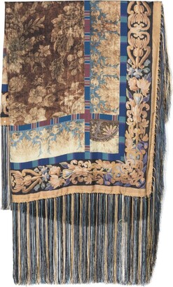 100% cotton scarf Pierre Louis Mascia colorful patchwork