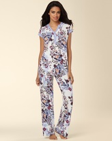 Thumbnail for your product : Soma Intimates Long Inseam Pajama Pant Kyoto Garden Ivory