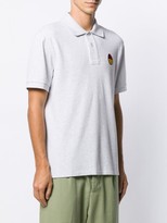 Thumbnail for your product : Ami Men Short Sleeve Polo Shirt With Smiley Patch
