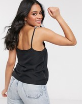 Thumbnail for your product : Brave Soul hettie cami singlet top in black