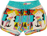 Thumbnail for your product : Munster Geometric Doodle-Print Shorts