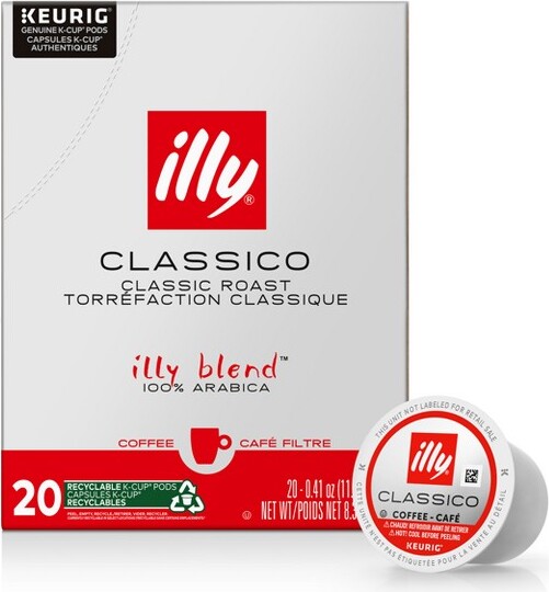 IllyClassicoMediumRoastSingleServePods-20ct