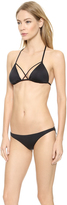 Thumbnail for your product : Vitamin A Kylie Triangle Bikini Top