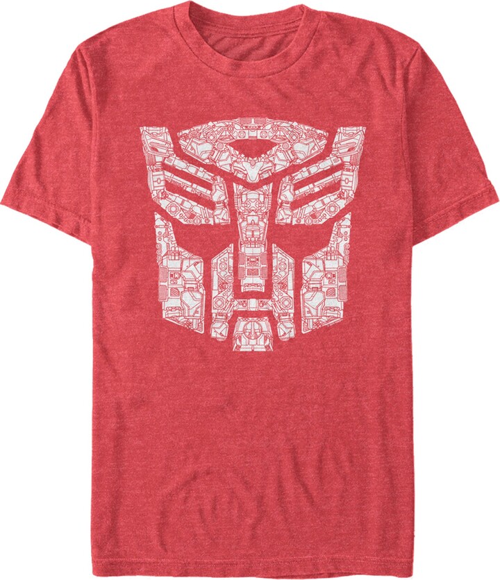 Transformers Men's Autobot Parts Logo Graphic T-Shirt