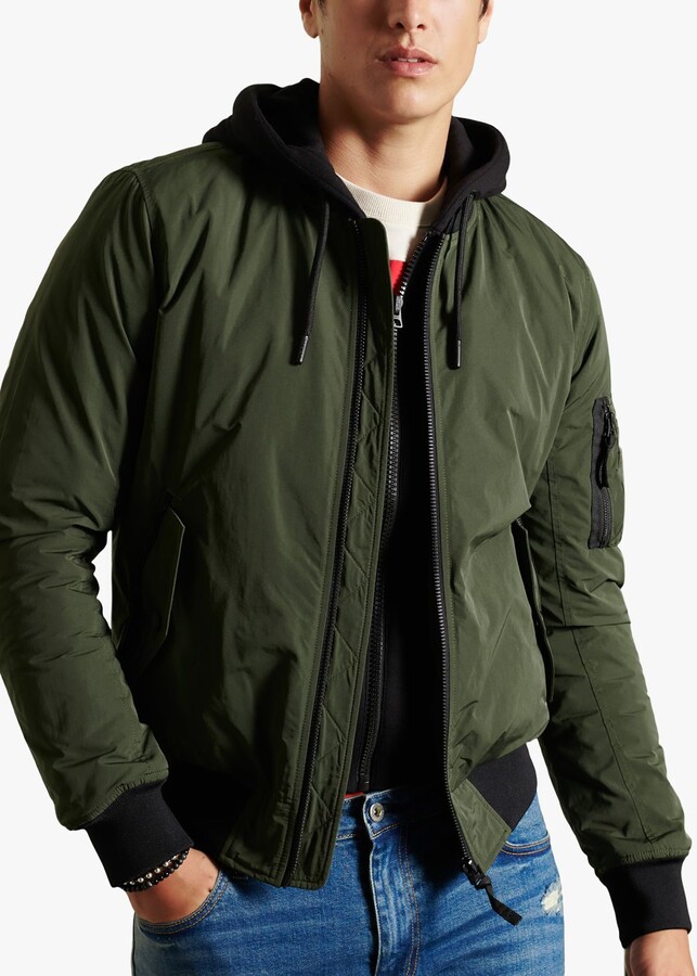 Superdry Military Flight Bomber Jacket ShopStyle