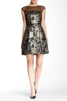 Thumbnail for your product : Adrianna Papell Metallic Jacquard Short Dress 16260610