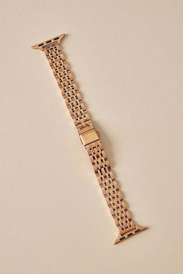 The Posh Tech Rainey Skinny Stainless Steel Apple Watch Band